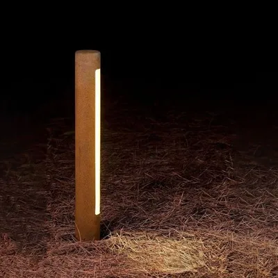 „Corten“ LED stulpelio lauko sodo šviestuvas